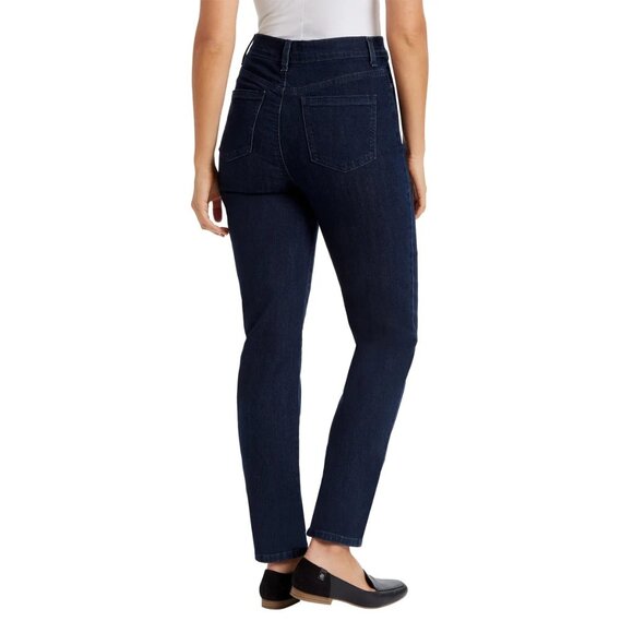 Gloria Vanderbilt Amanda 10/33 Long High-Rise Tapered 10L Pants Supreme Stretch - Picture 9 of 13